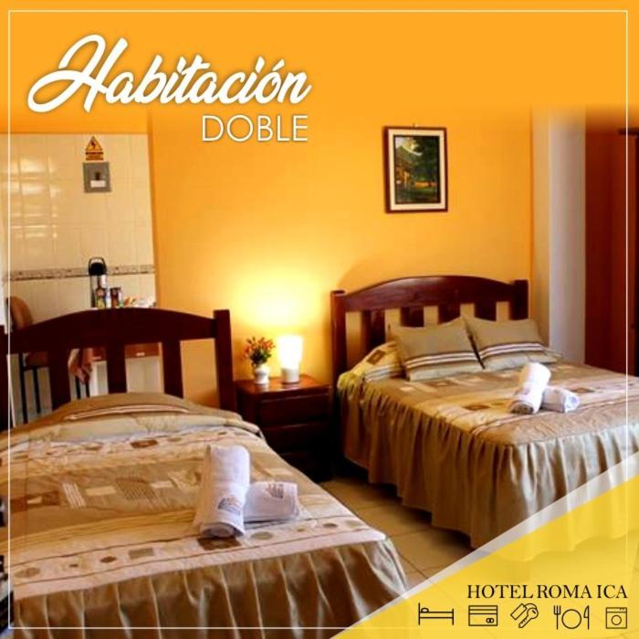 Hotel Y Restaurante Roma Ика Экстерьер фото