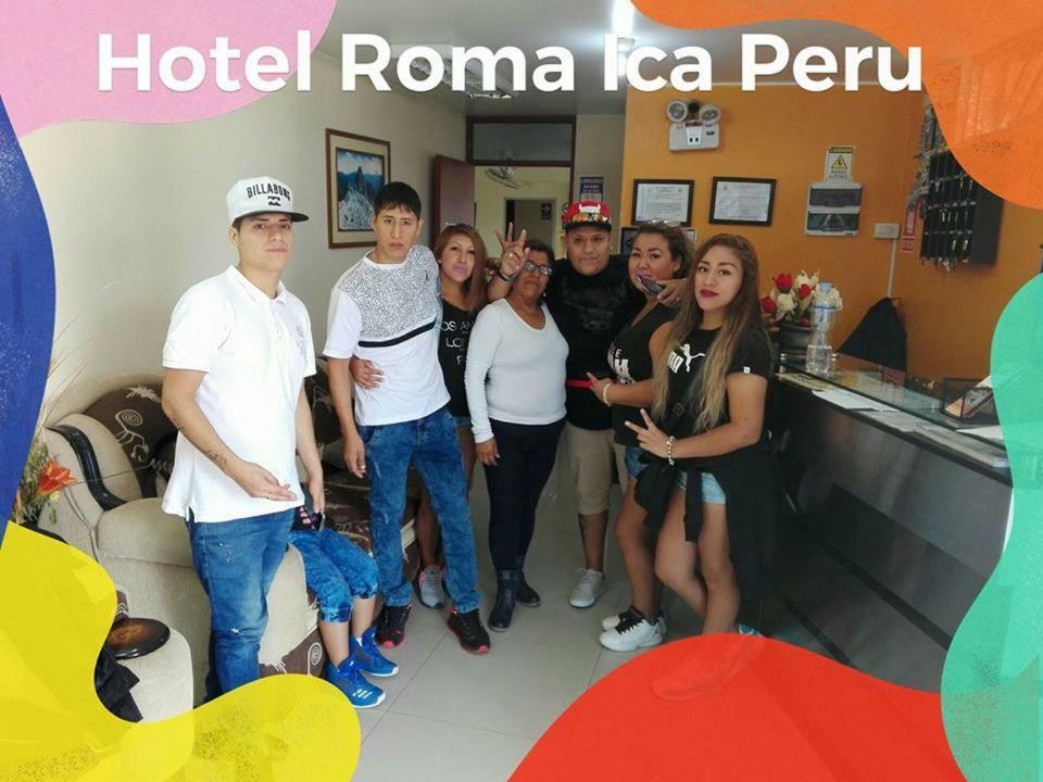 Hotel Y Restaurante Roma Ика Экстерьер фото